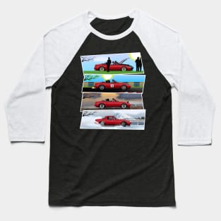 Miata All Season (No Text) Baseball T-Shirt